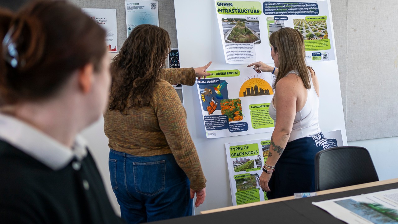 Urban Planning students at DAAP.